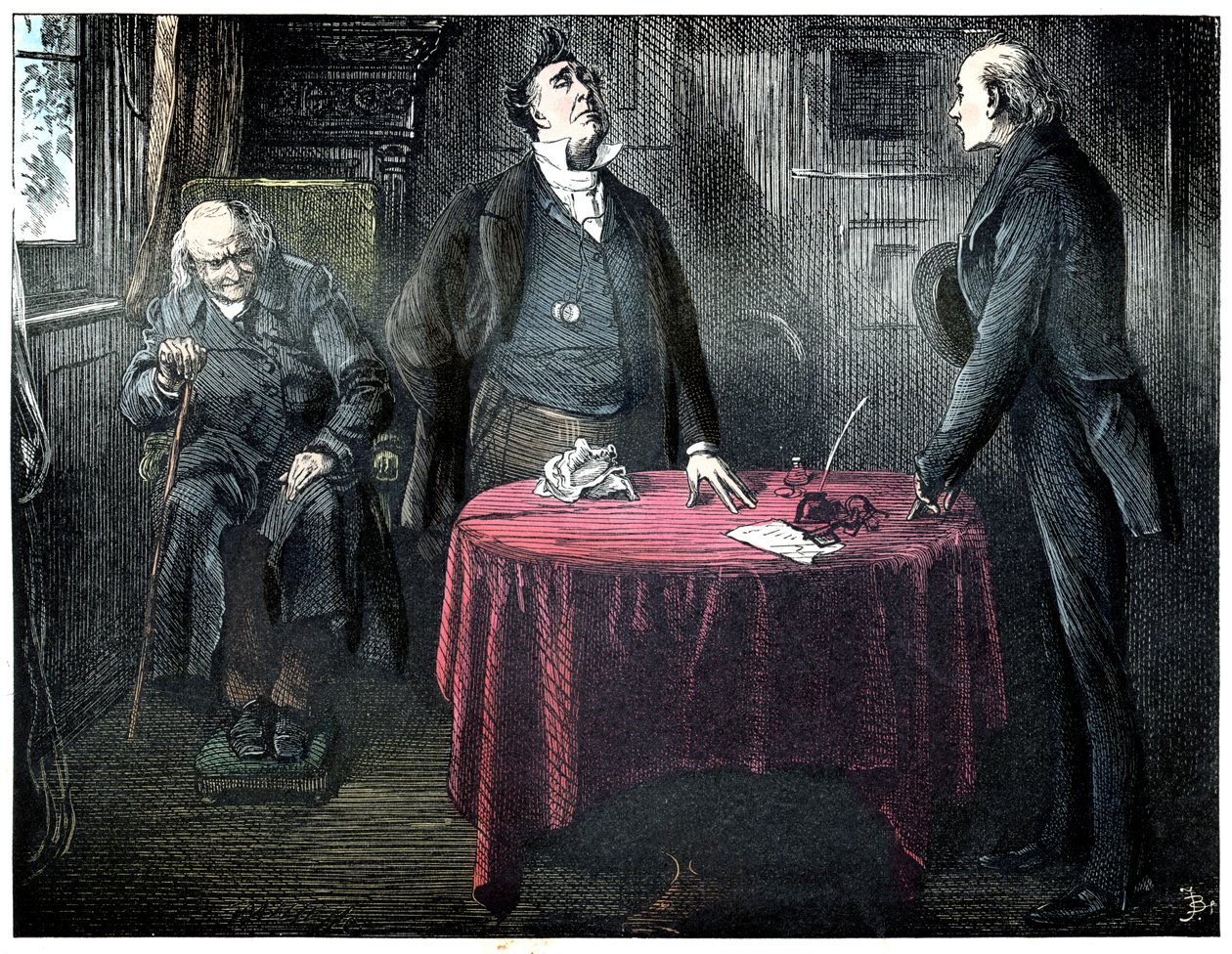Martin Chuzzlewit da Frederick Barnard