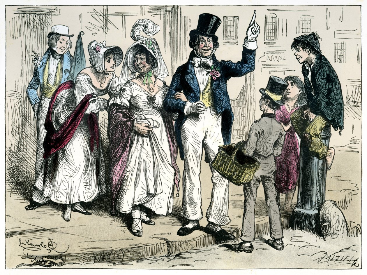 Boz di Charles Dickens da Frederick Barnard