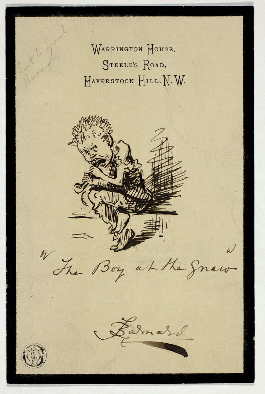Il ragazzo del rosicchiamento da Frederick Barnard