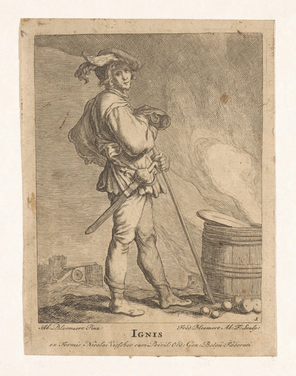 Fuoco da Frederick Bloemaert