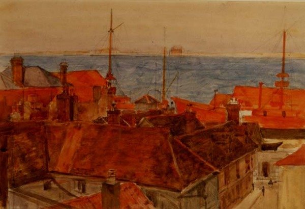 Porto di Harwich da Frederick Brown