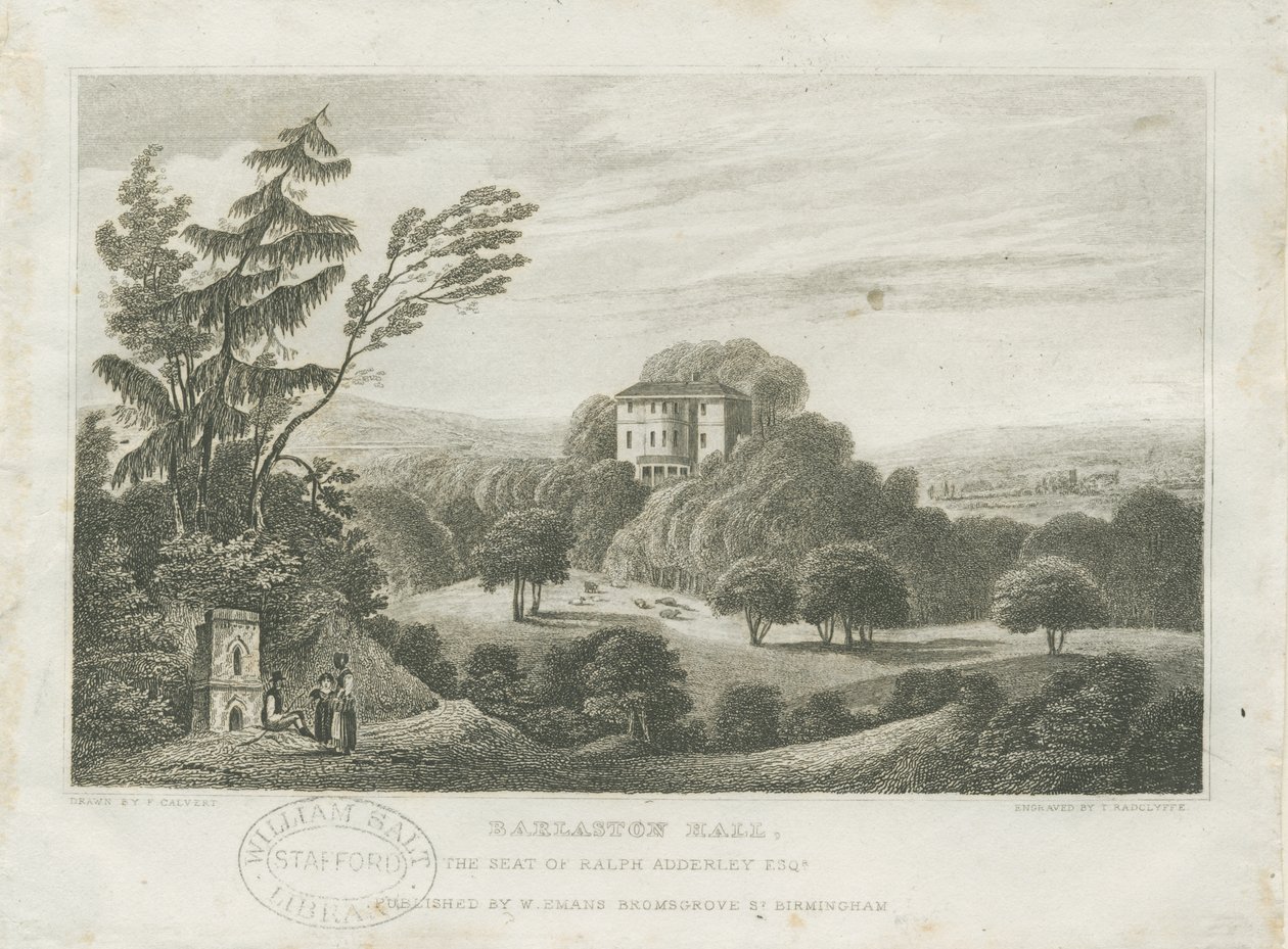 Barlaston Hall da Frederick Calvert