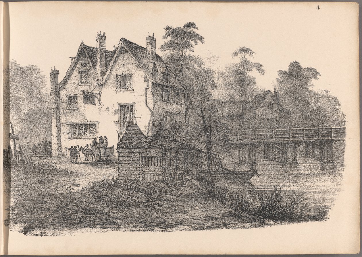 Una serie di sessanta schizzi di cottage. Londra, 1825. da Frederick Calvert
