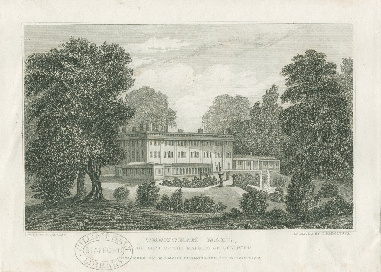 Trentham Hall da Frederick Calvert