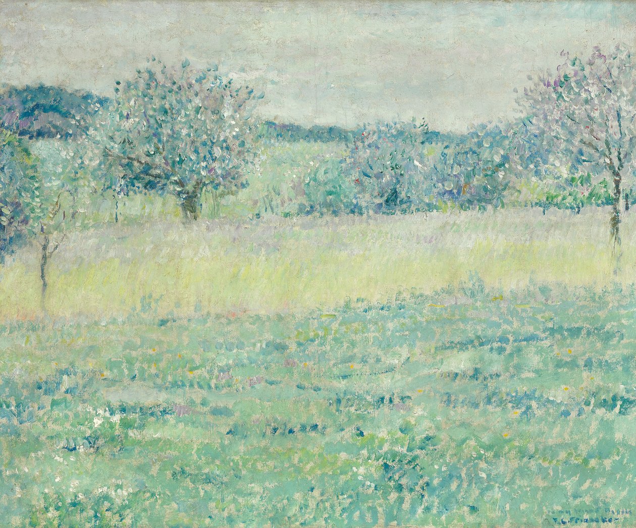 Paesaggio di Giverny da Frederick Carl Frieseke