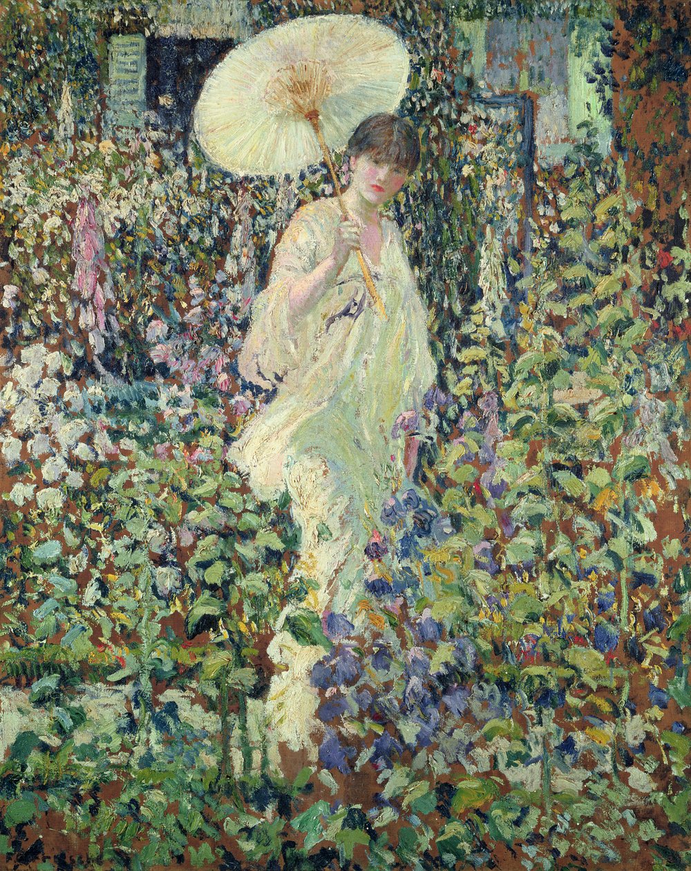 Sole e vento da Frederick Carl Frieseke