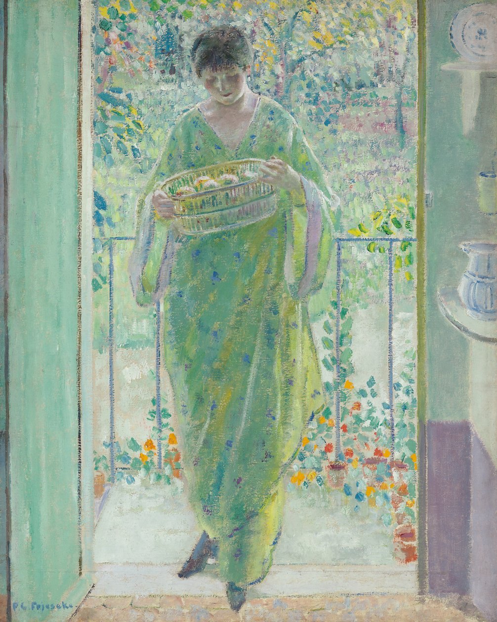 La porta della cucina da Frederick Carl Frieseke