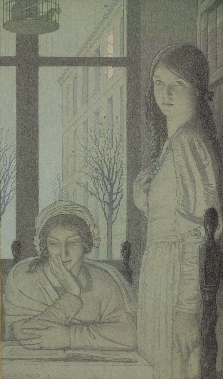 Interno - Sera, 1915 da Frederick Cayley Robinson