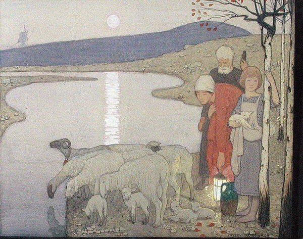 Pastorale, c.1923 da Frederick Cayley Robinson