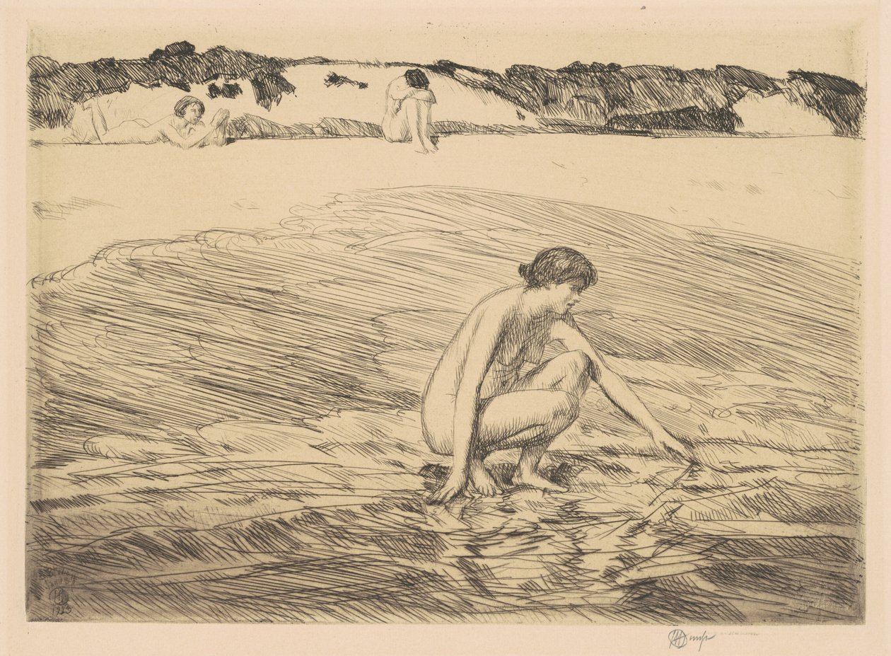 Alta marea, Montauk, 1922 da Frederick Childe Hassam