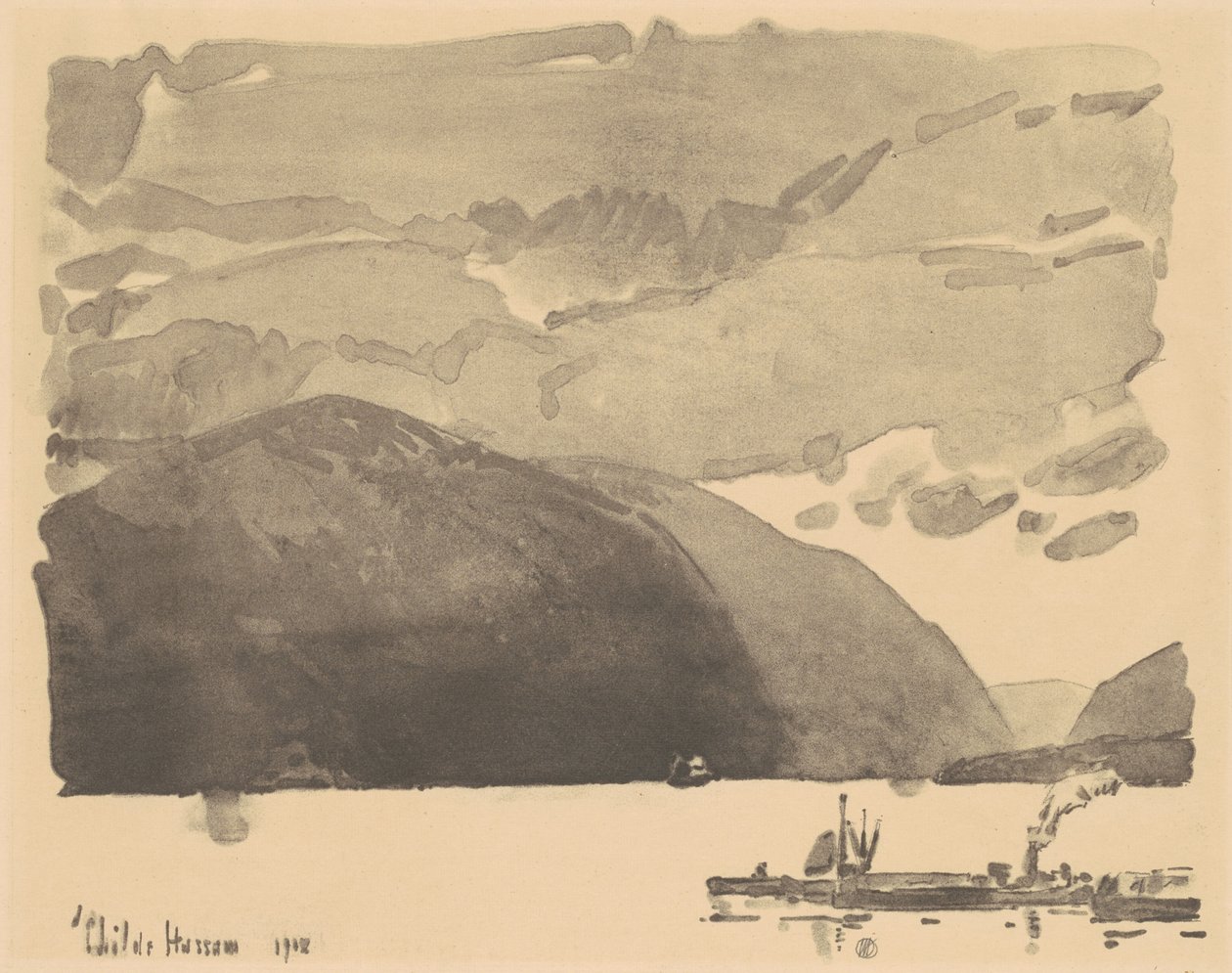 Re della tempesta da Frederick Childe Hassam