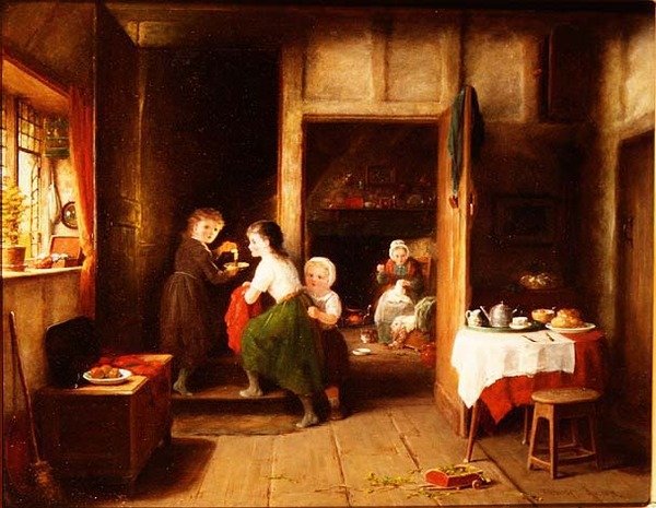 Fino a letto si insinuano da Frederick Daniel Hardy