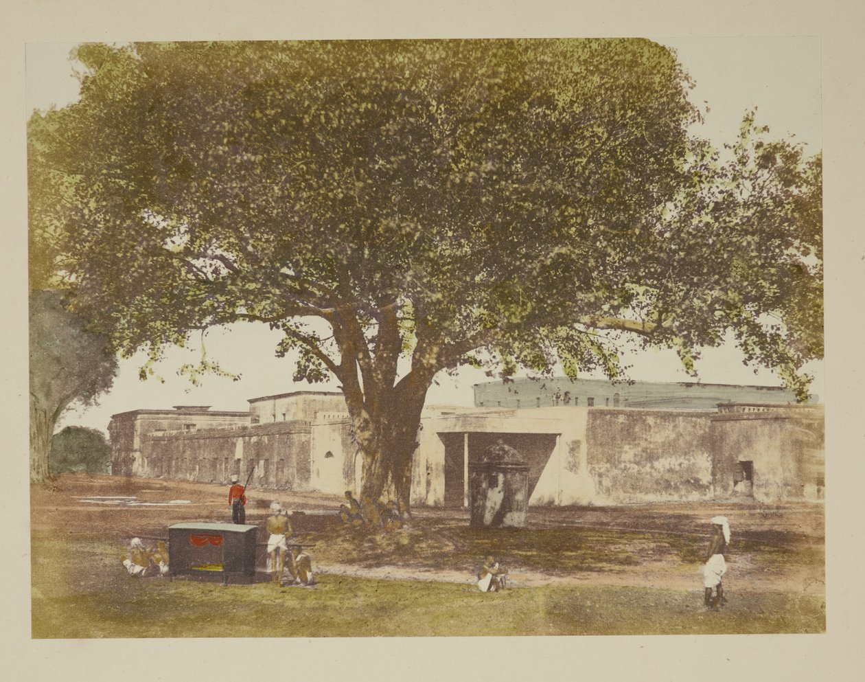 Carcere, Calcutta. Fotografo: Frederick Fiebig c 1851-1852. Vedute di Calcutta e distretti circostanti da Frederick Fiebig