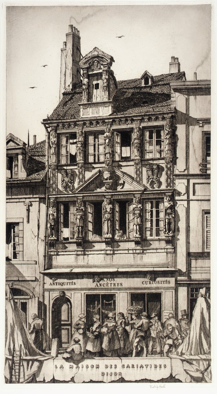 La Maison des Cariatides, Digione da Frederick G. Hall