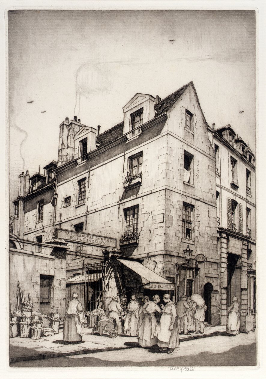 Piccolo mercato francese da Frederick G. Hall