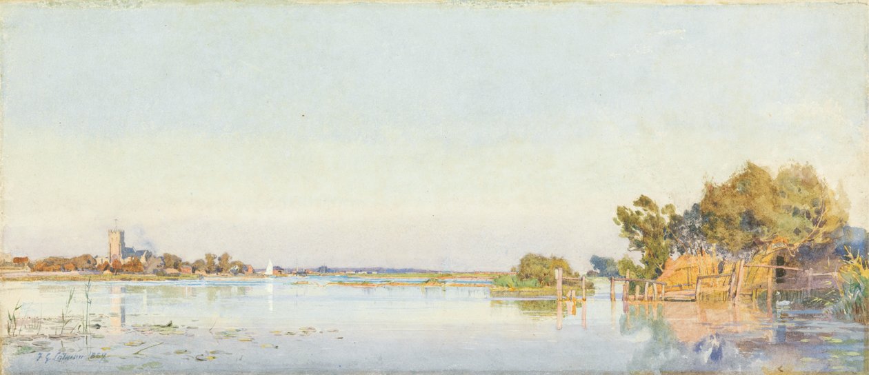 Traghetto di Christ Church da Frederick George Cotman
