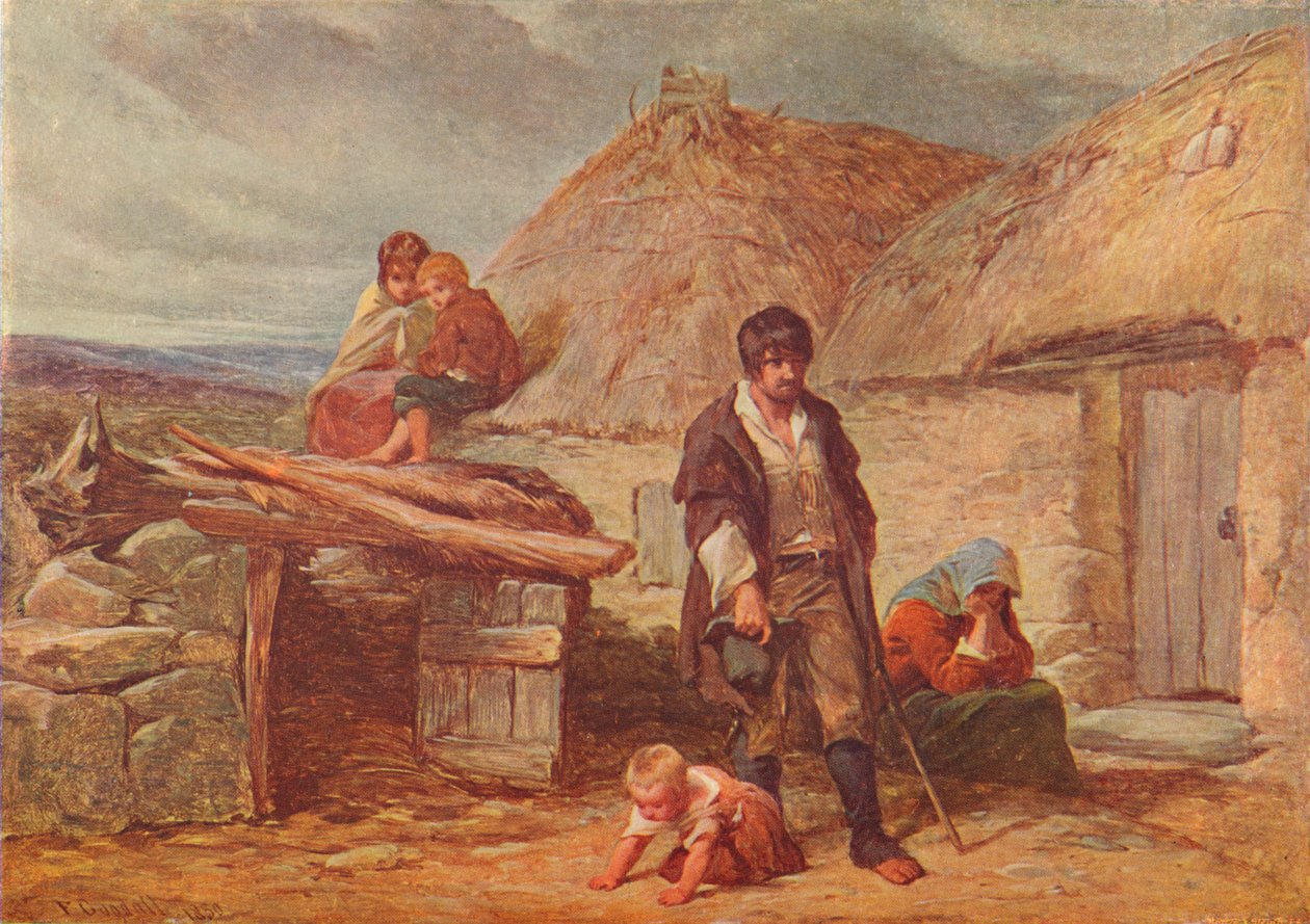 Uno sfratto irlandese da Frederick Goodall