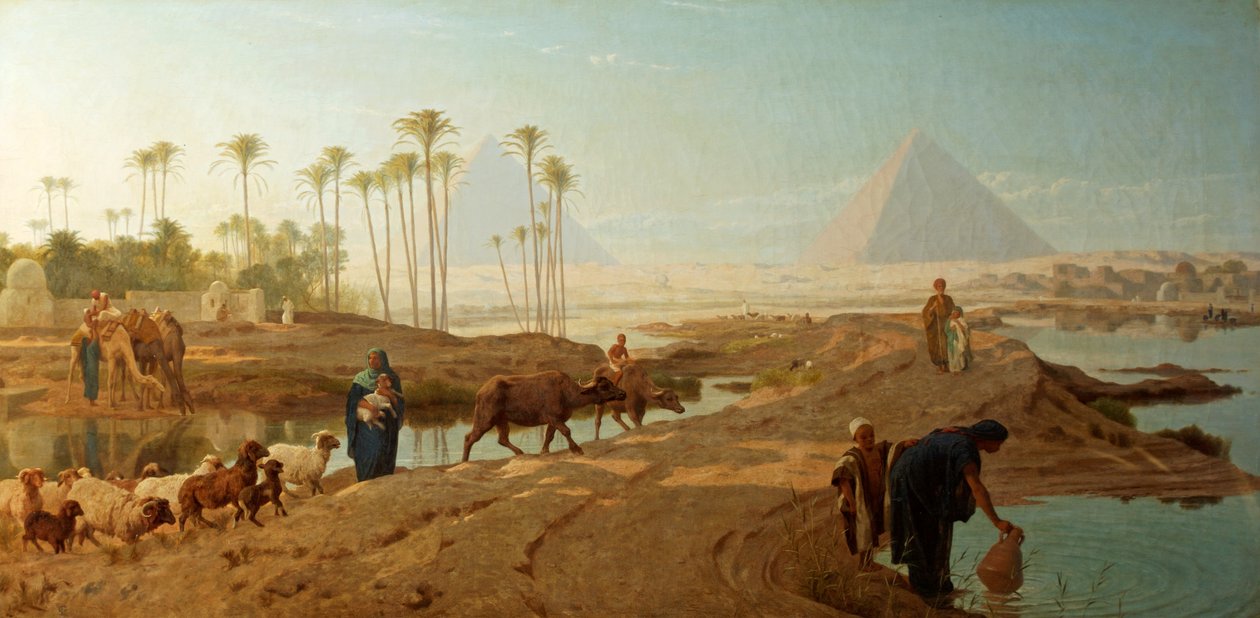 Soppressione del Nilo da Frederick Goodall