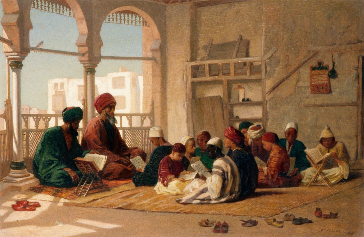 La scuola di Sultan Hassan al Cairo da Frederick Goodall