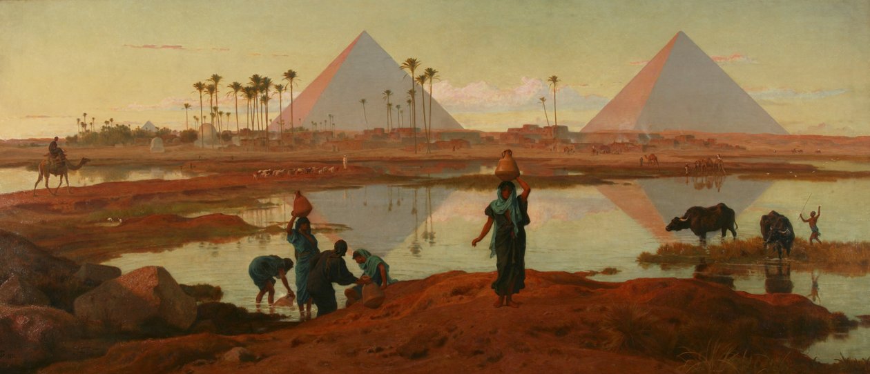 Le acque del Nilo da Frederick Goodall