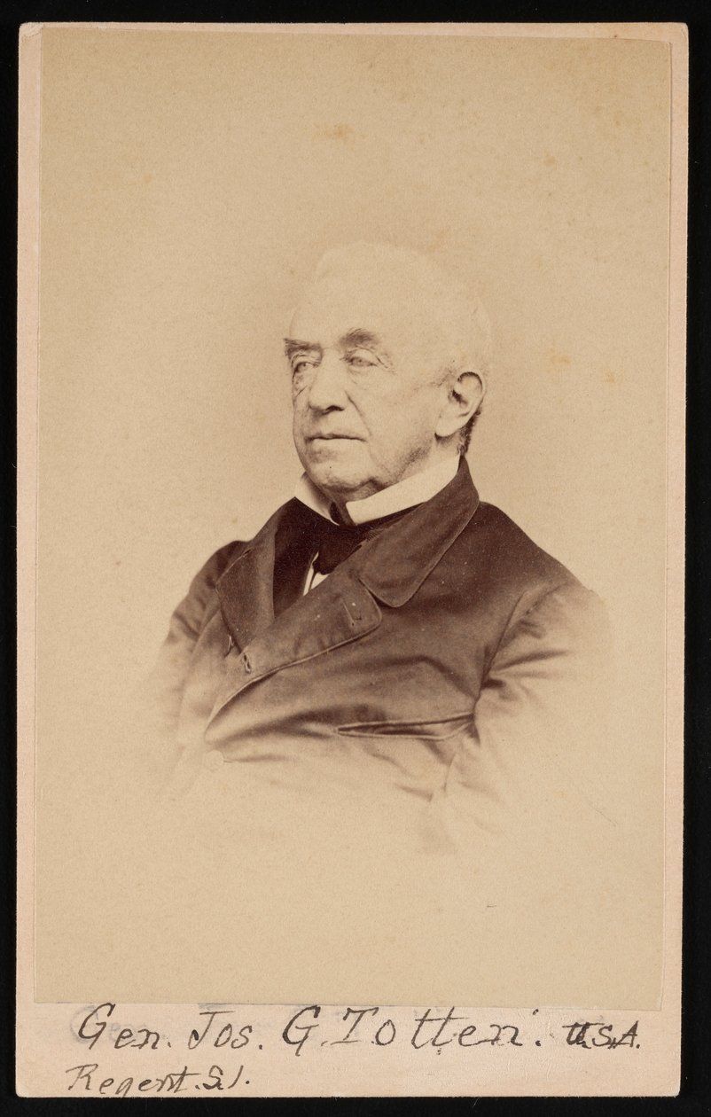 Ritratto del Gen. Joseph Gilbert Totten 1788-1864, Prima del 1864 da Frederick Gutekunst