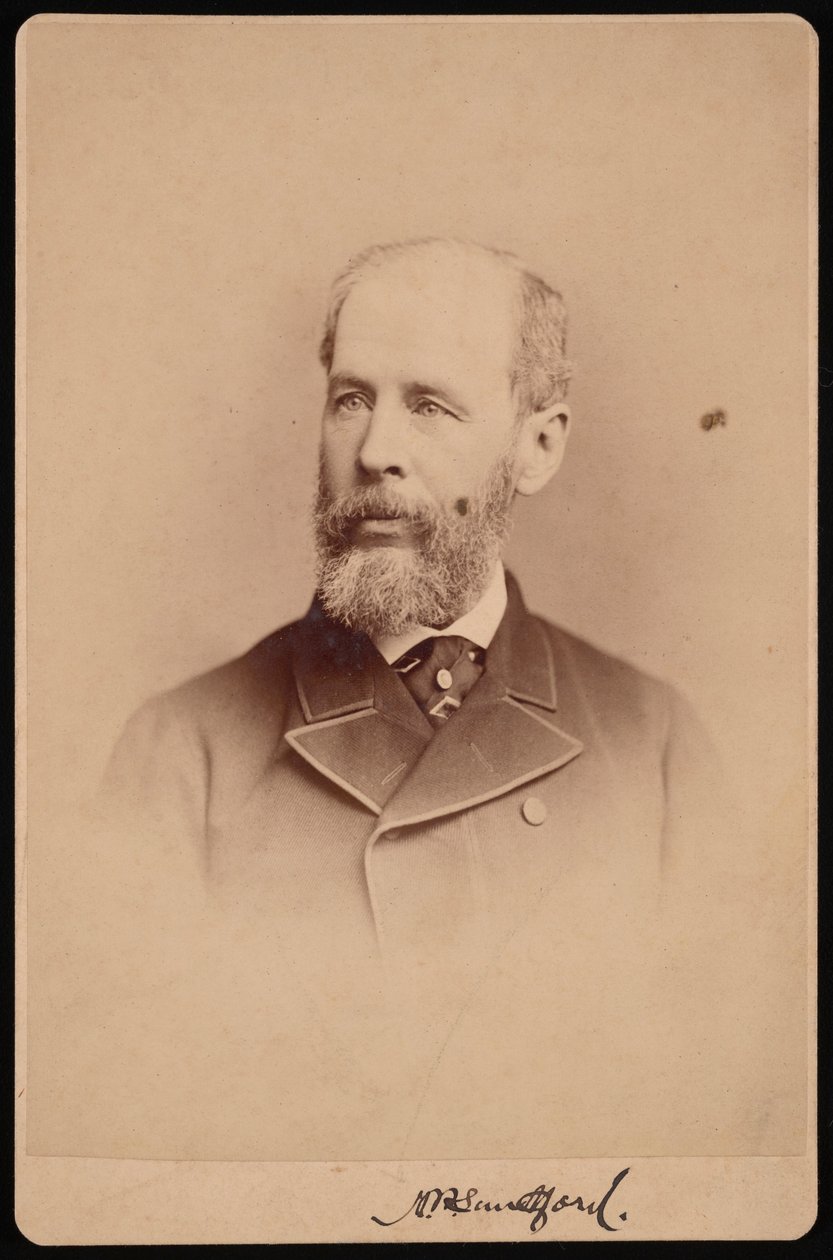 Ritratto di uomo non identificato, ottobre 1876 da Frederick Gutekunst