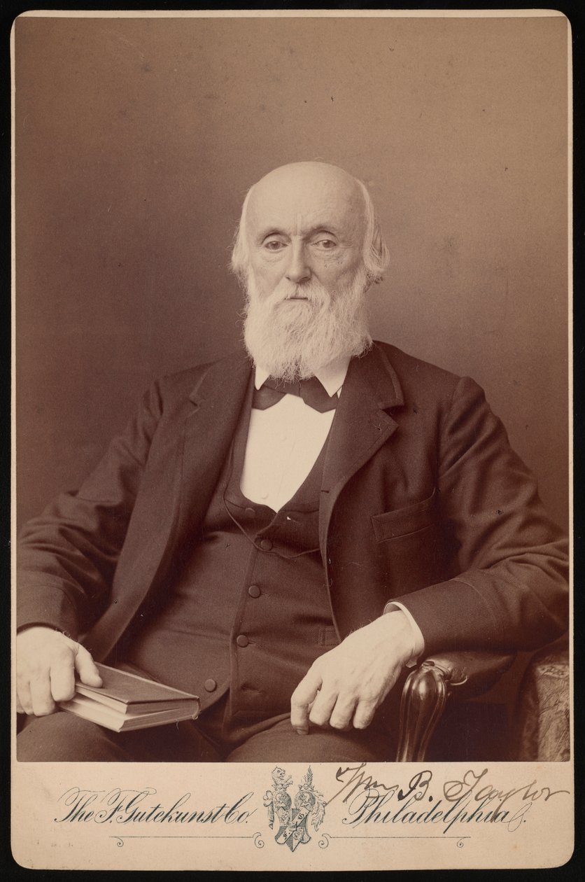 Ritratto di William Bower Taylor 1821-1895, aprile 1893 da Frederick Gutekunst