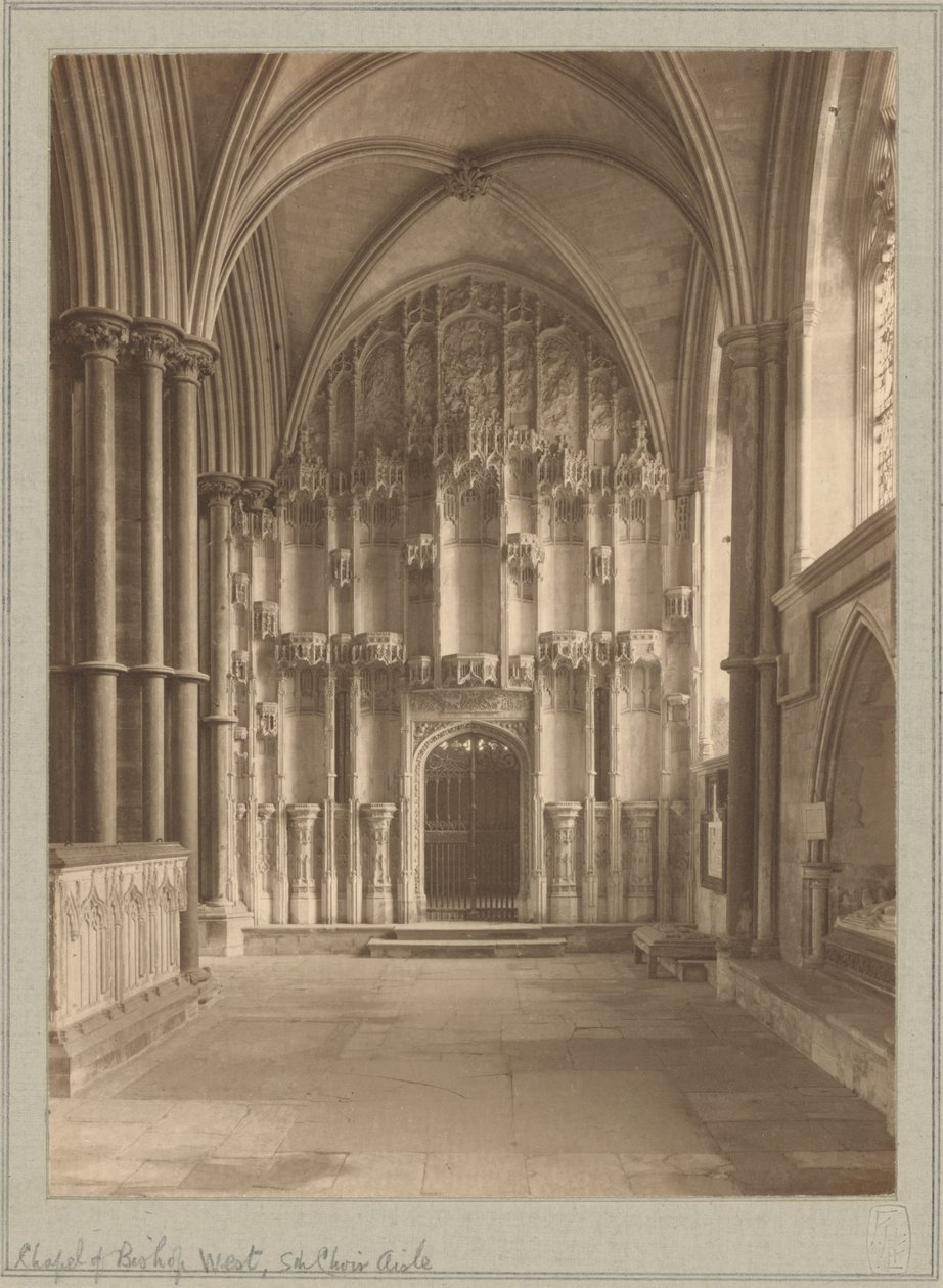 [Cattedrale di Ely, Cappella del Vescovo] da Frederick H. Evans
