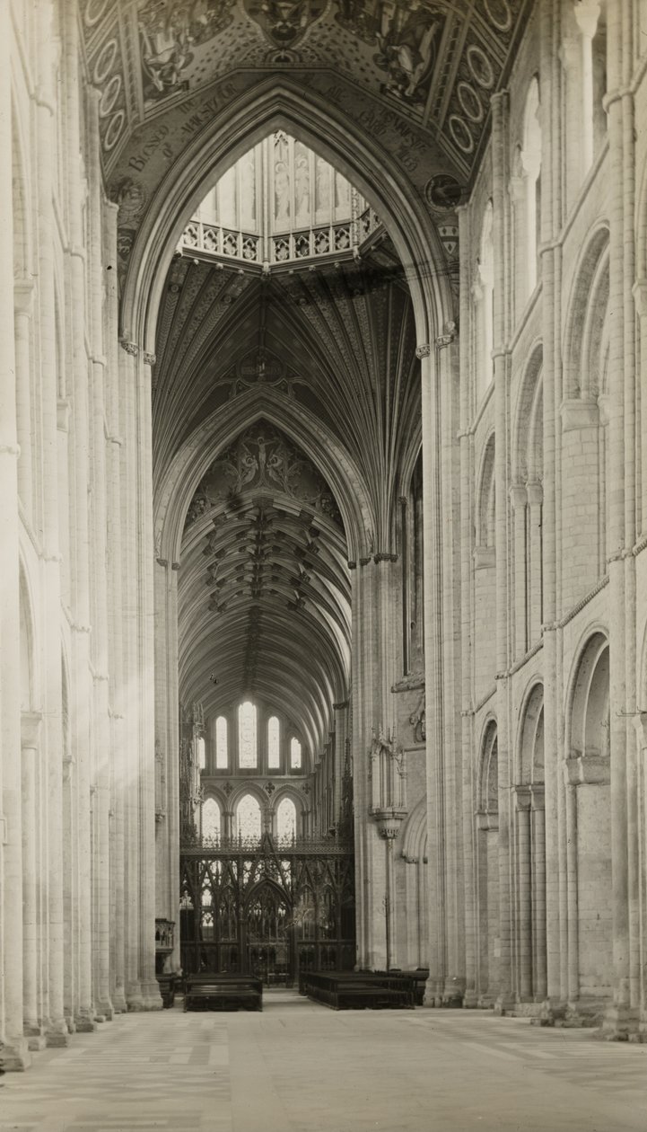 Cattedrale di Ely: Navata a est, dall