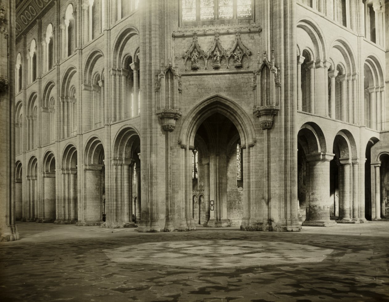 Cattedrale di Ely: Ottagono nella navata e transetto nord da Frederick H. Evans