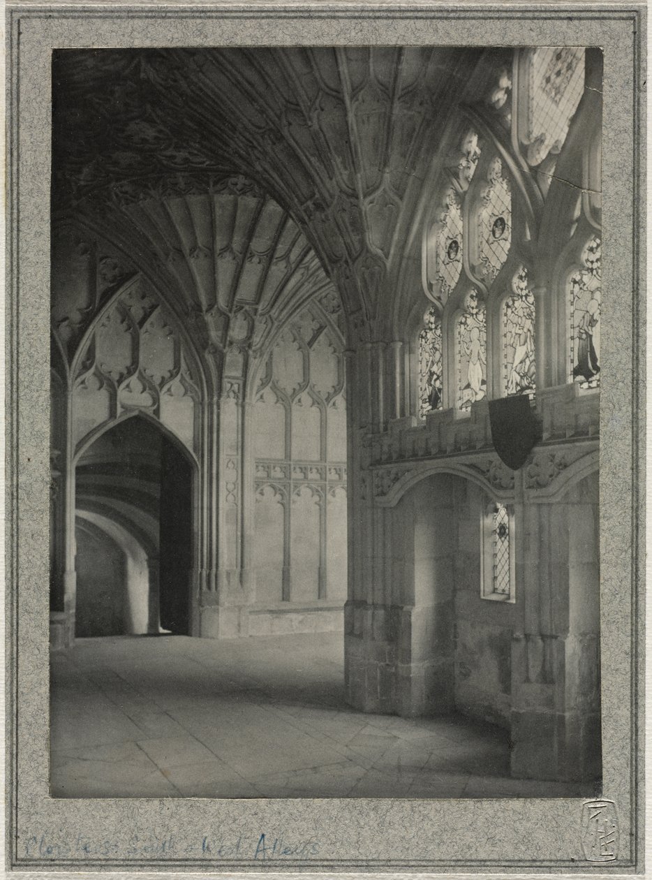 Cattedrale di Gloucester - Chiostri: Corridoi Sud e Ovest da Frederick Henry Evans