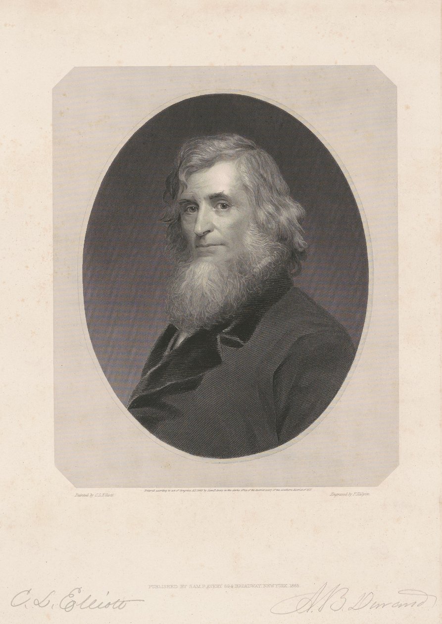 Asher B. Durand da Frederick Halpin, after Charles Loring Elliott