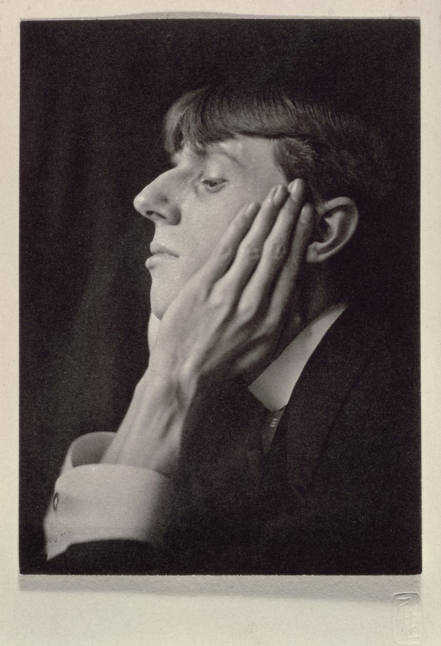 Ritratto di Aubrey Beardsley (1872-98) di Frederick Evans (1853-1943) da Frederick Henry Evans