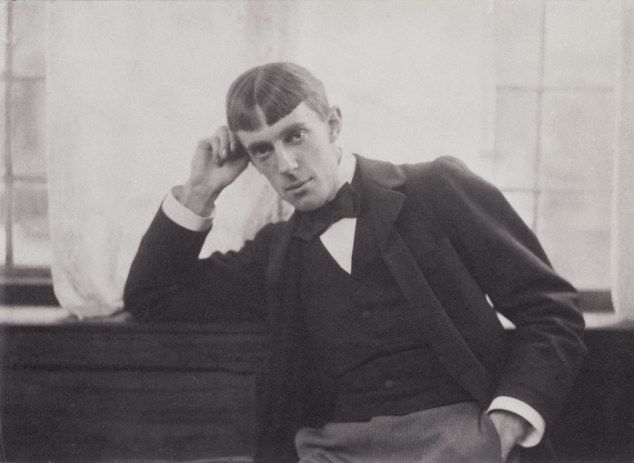 Ritratto fotografico di Aubrey Beardsley (1872-98) di Frederick Evans (1853-1943) da Frederick Henry Evans