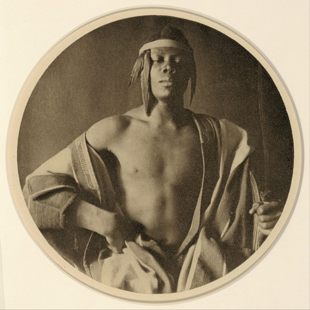 Un capo etiope, 1887 da Frederick Holland Day