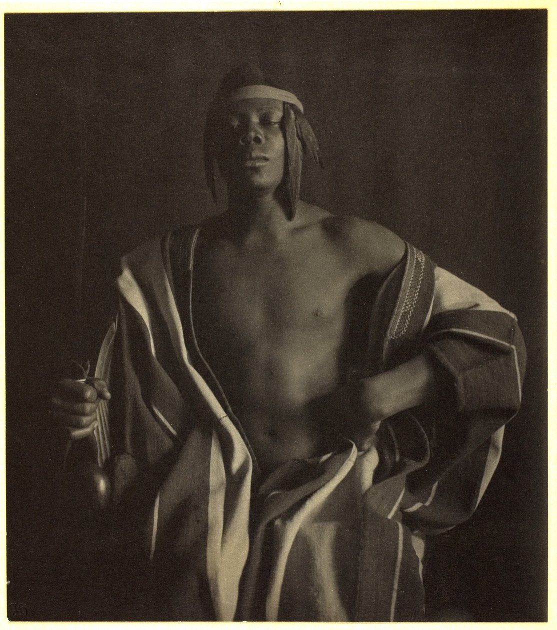 Un capo etiope, 1897, stampato c.1902 da Frederick Holland Day