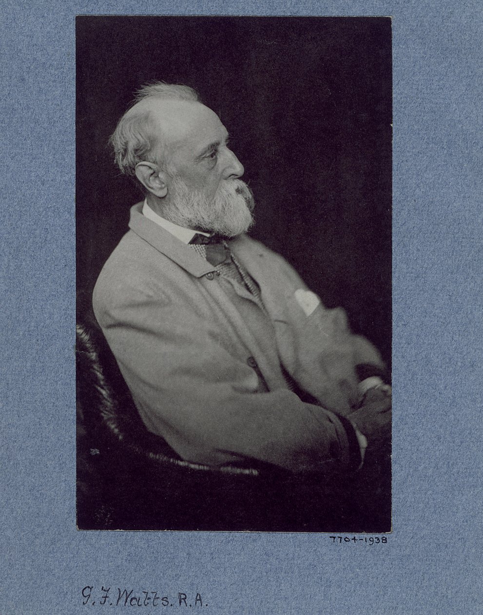 Ritratto di George Frederick Watts (1817-1904) da Frederick Hollyer