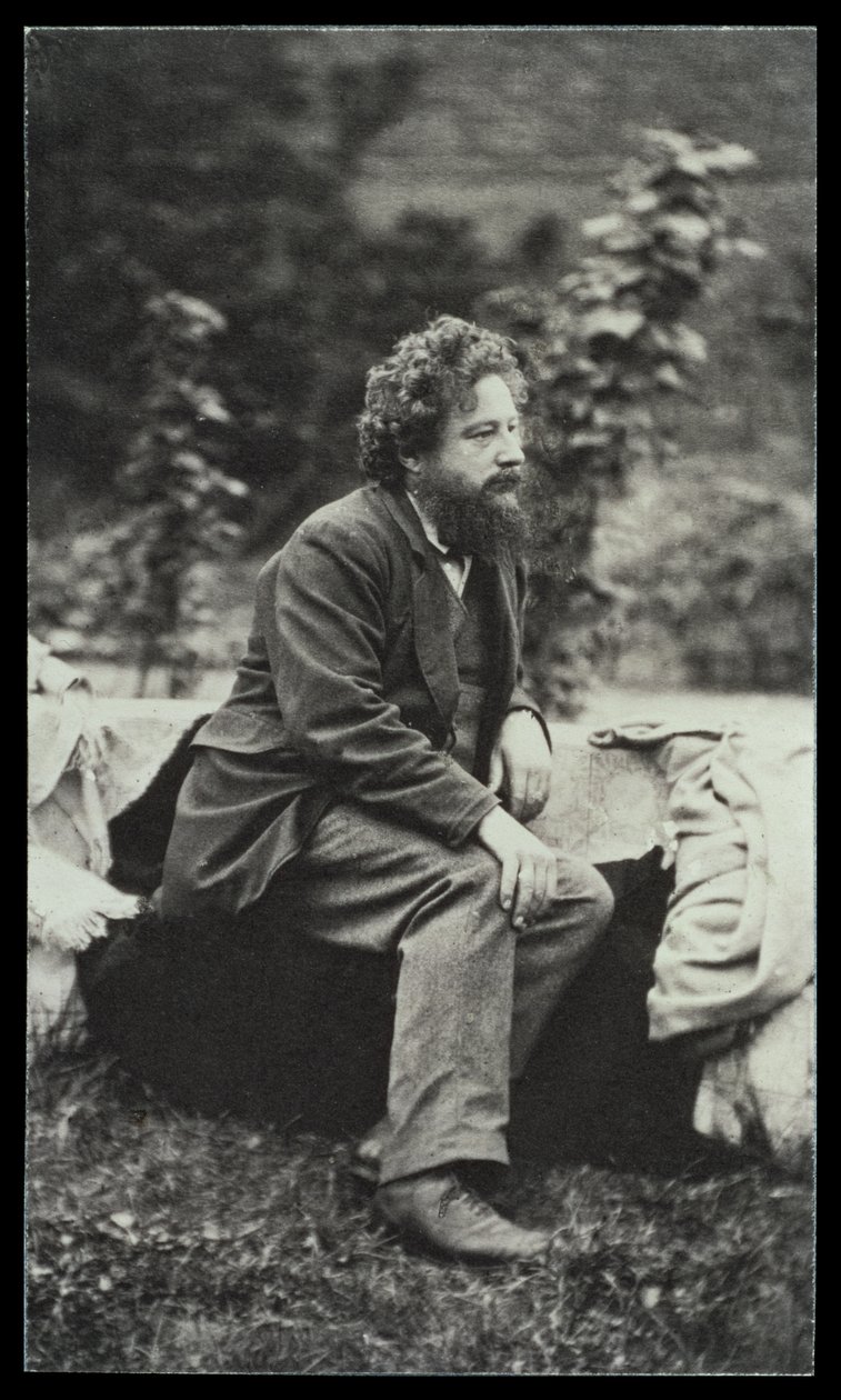 Ritratto fotografico di William Morris di Frederick Hollyer da Frederick Hollyer