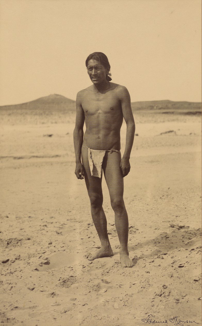 [Uomo nativo americano] da Frederick I. Monsen