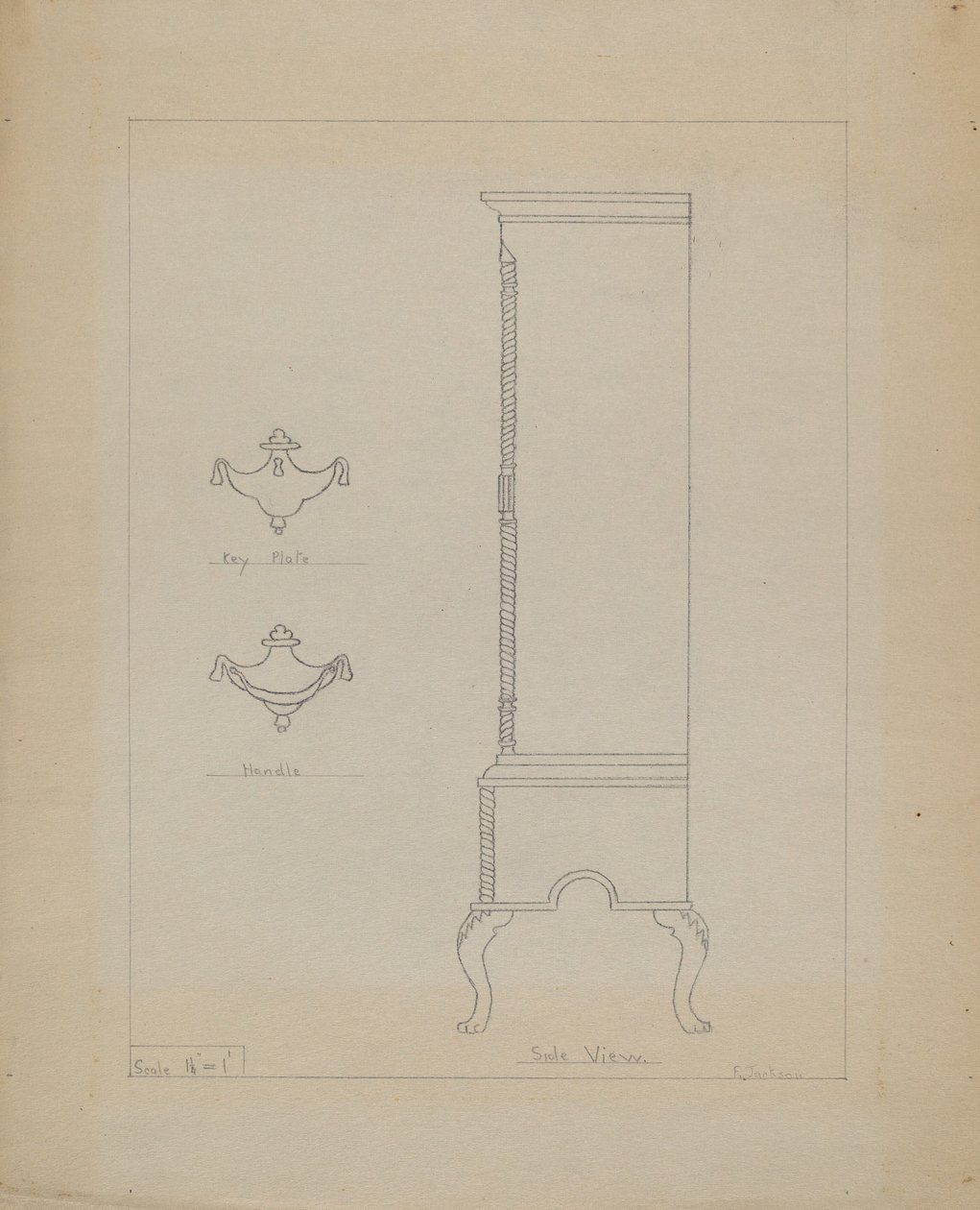 Cassettone alto da Frederick Jackson