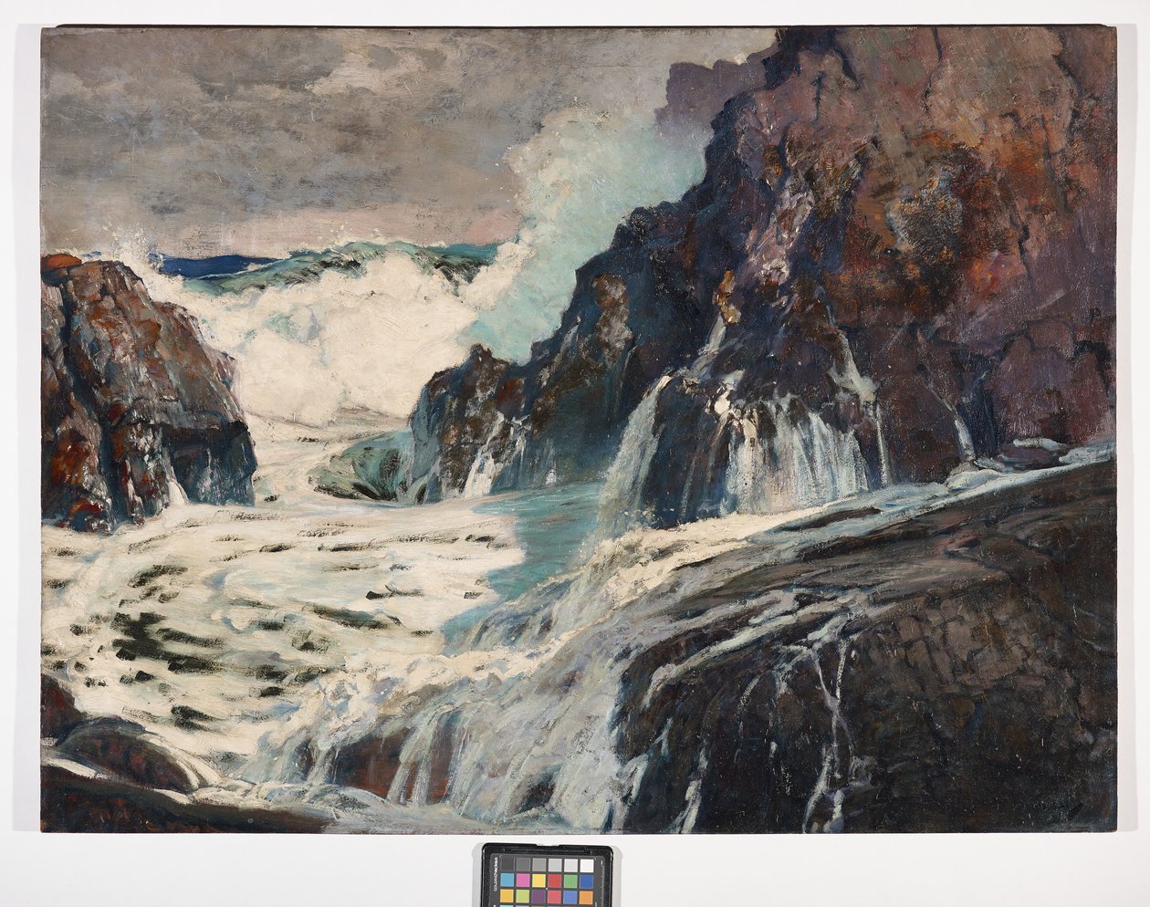 Dopo la tempesta, 1925 circa (olio su compensato) da Frederick Judd Waugh