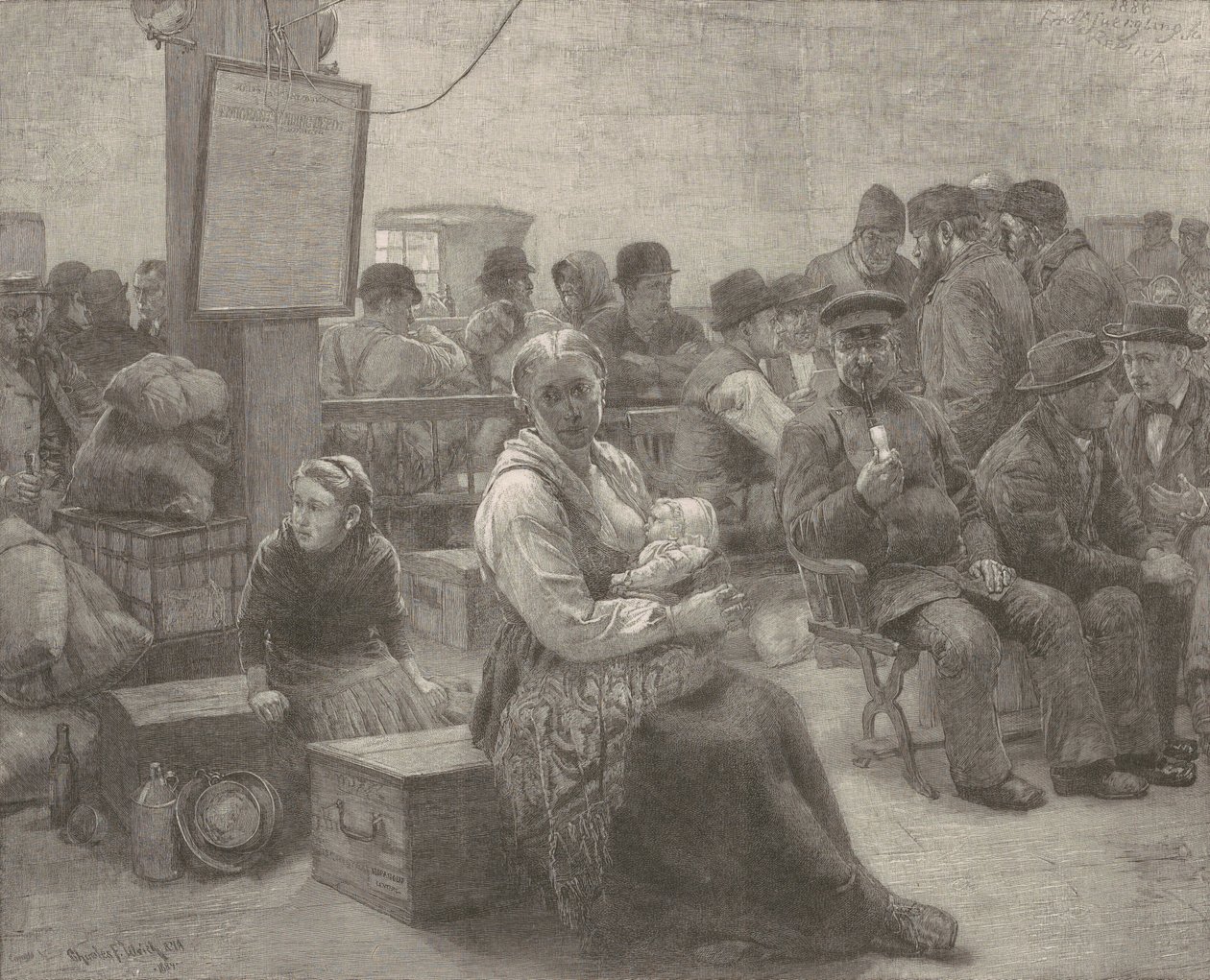 Nella Terra della Promessa da Frederick Juengling, after Charles Frederic Ulrich