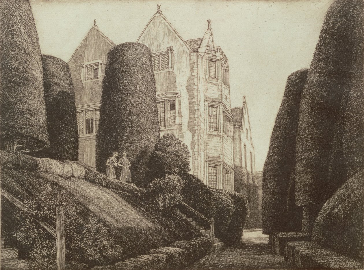 Owlpen Manor, 1931 da Frederick Landseer Maur Griggs