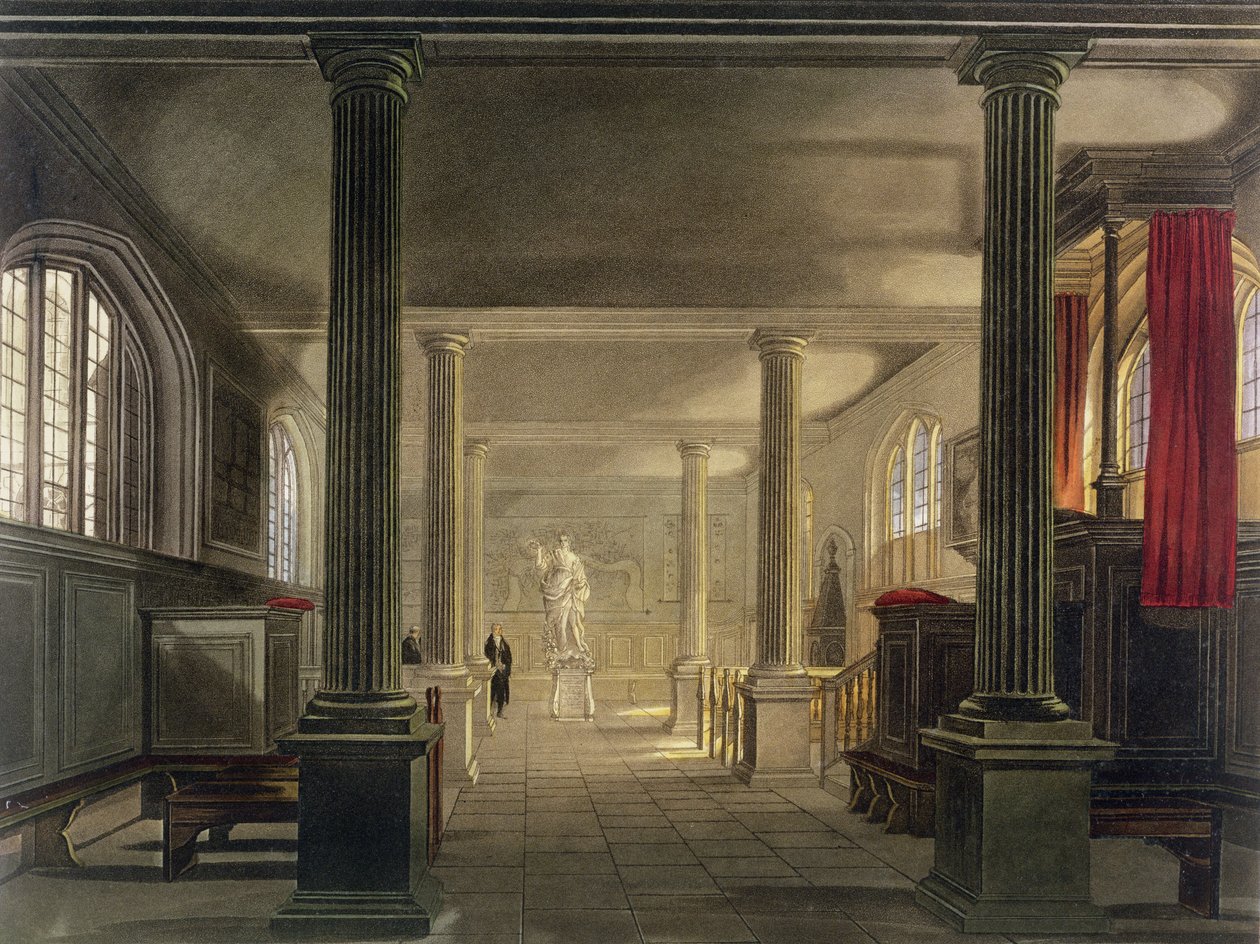Interno della Scuola di Legge, Cambridge, da 