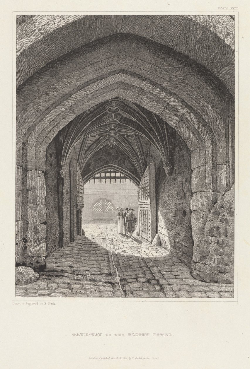 Porta della Torre Insanguinata da Frederick Nash