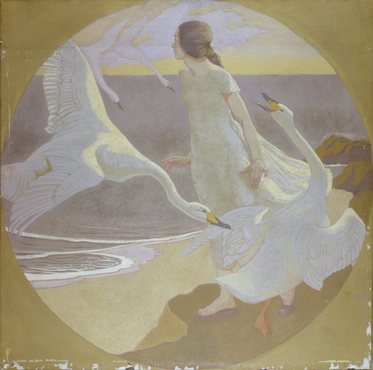 Illustrazione di una fiaba (olio su tela) da Frederick Samuel Beaumont