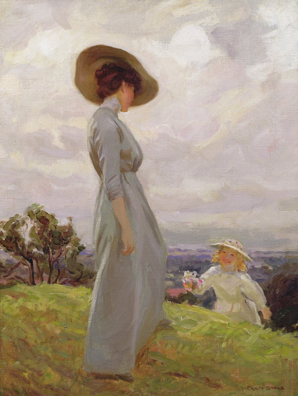 Salendo sulla collina da Frederick Stead
