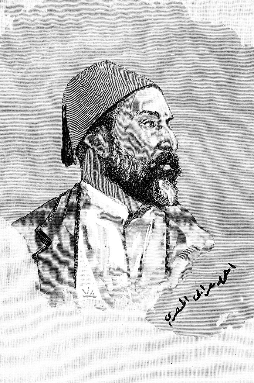Ahmed Orabi Pasha, generale e ribelle egiziano, 1900 da Frederick Villiers