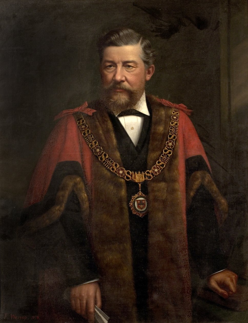 Alderman W.G. Ward, 1878 da Frederick Warsop