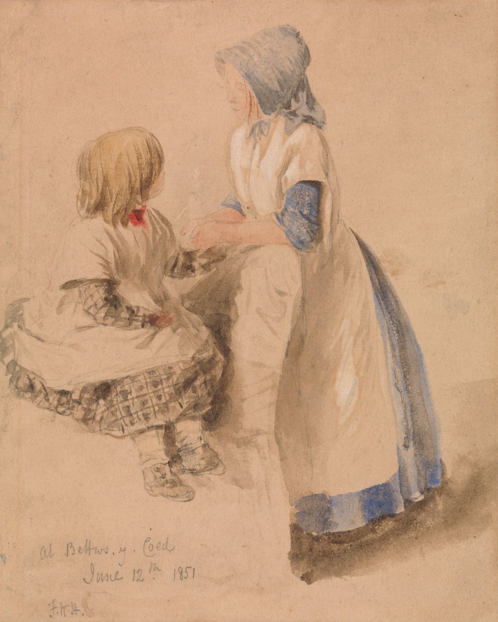 Bambini gallesi da Frederick William Hulme